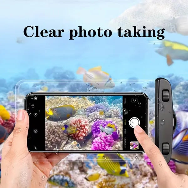 Waterproof Mobile Phone Pouch for Travel Beach Hiking