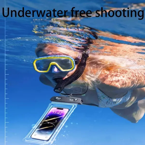 Waterproof Mobile Phone Pouch for Travel Beach Hiking