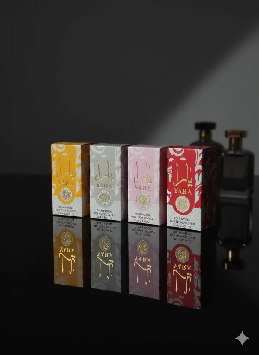 Yara Alcohol-Free Attar 8ml Yellow Unisex Ramadan