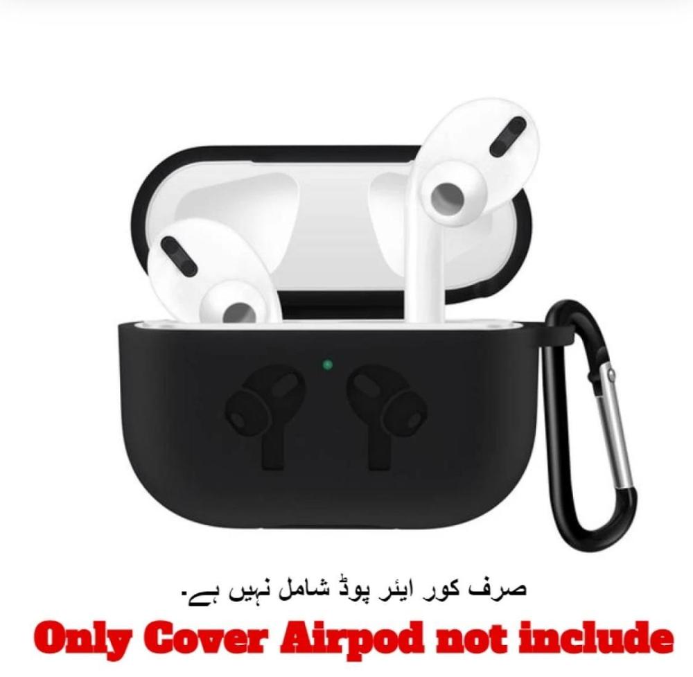 Silicone AirPods Case Black 360° Shockproof